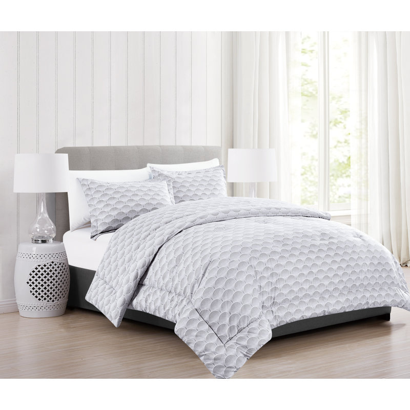 Modernist by Ron Chereskin Printed Fan Comforter Set Wayfair